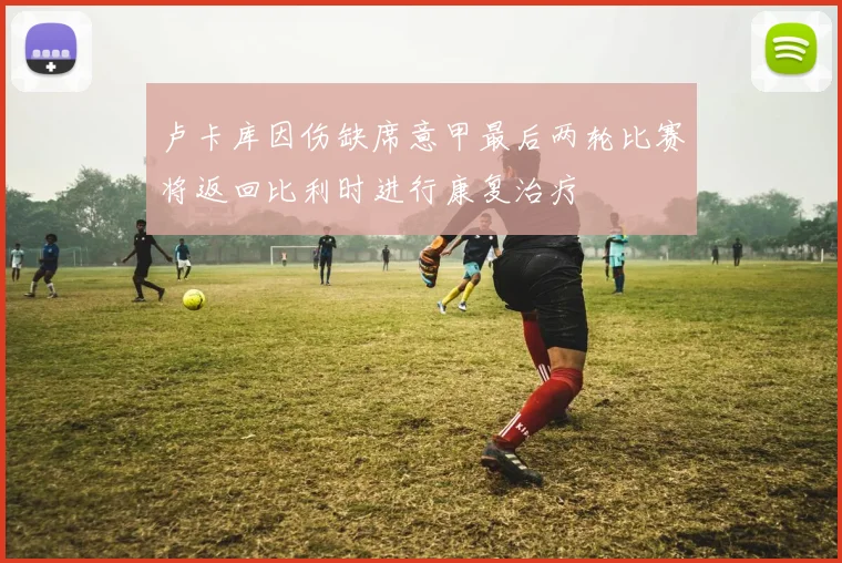 卢卡库因伤缺席意甲最后两轮比赛将返回比利时进行康复治疗
